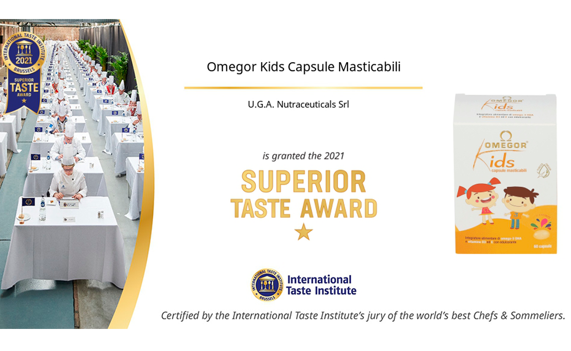  Omegor Kids premiado por su sabor