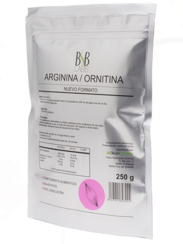 Arginina/ Ornitina (250 G)