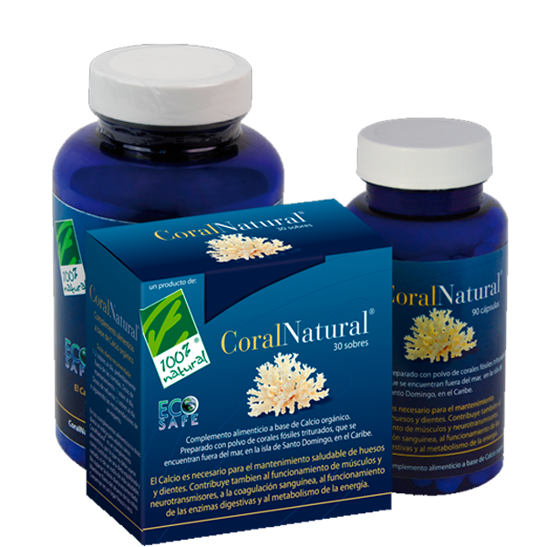 CoralNatural® (90 y 180 Cápsulas)(30 Sobres)