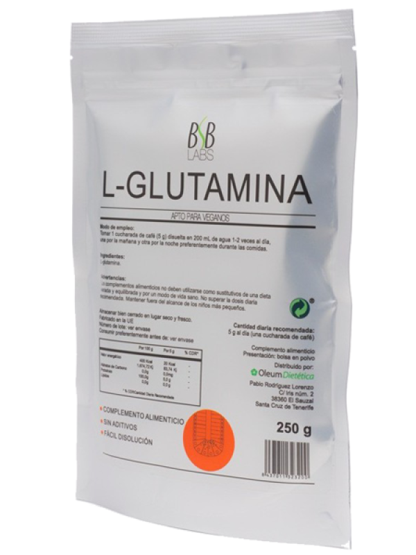 L-Glutamina (Doy Pack 250 G)