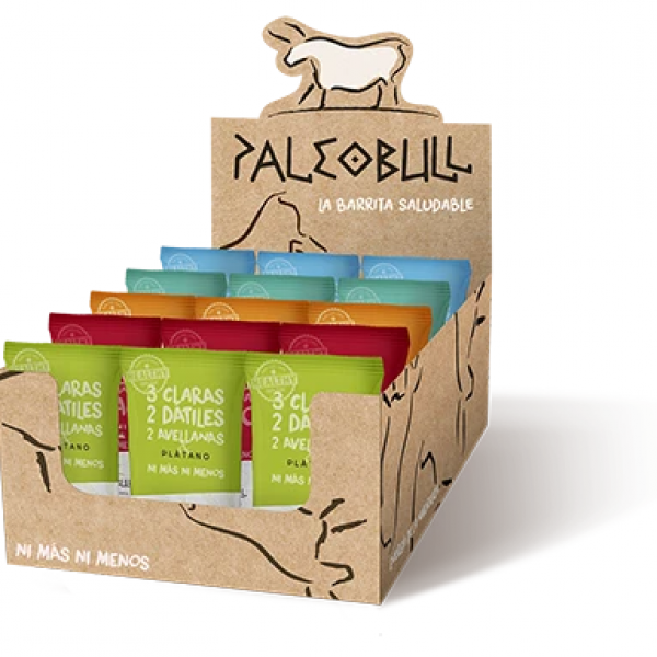 PaleoBull Barritas 5 Sabores Clásicos (15X55 G)
