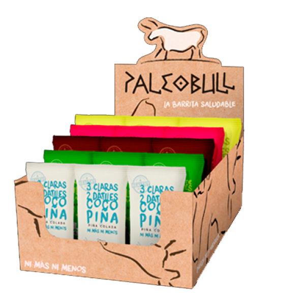 PaleoBull Barritas 5 Sabores Mixtos (15X55 G)