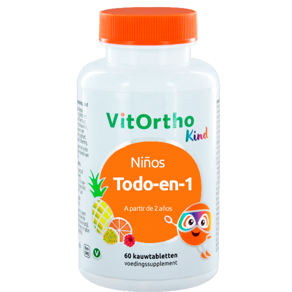 Todo en 1 Niños (60 Comprimidos Masticables)