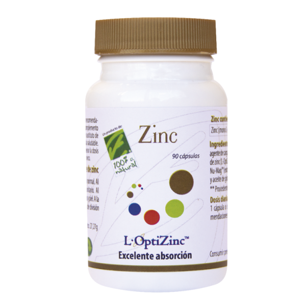 Zinc (20 Mg/ 90 Cápsulas)